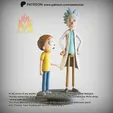Rick-and-Morty.gif Rick and Morty Diorama-classic cartoons FANART