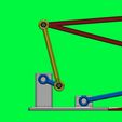 link.gif Modern Punching Mechanism | Four-Bar Linkage | 3D Printable Model