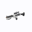 1080x1080_GIF.gif F-11D Blaster Rifle - Star Wars - Printable 3d model - STL + CAD bundle - Personal Use