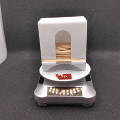VID_20210926_111531.gif STL file Toothpick dispenser・3D printable model to download, wericless