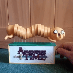 lv_0_20211206163533-1.gif Fichier 3D Jake le chien - Adventure Time - Automata・Objet imprimable en 3D à télécharger