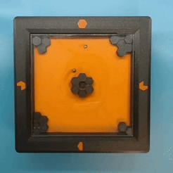 ezgif.com-gif-maker.gif Archivo STL gratis El Reloj de Arena Magnético de los Creadores・Modelo para descargar y imprimir en 3D