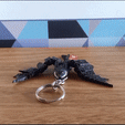 GIFF.gif FLEXI - CHIMUELO TOOTHLESS / HOW TO TRAIN YOUR DRAGON KEYCHAIN
