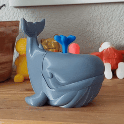 ezgif.com-optimize-5.gif STL file Hungry whale box・3D printable design to download