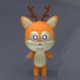 Untitled-design-11-1.gif Cute swamp deer Toy 3d printable Model