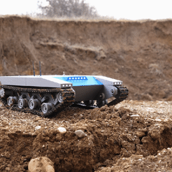 3D-Printed-TANK-Robot-Platform_4.gif Tank RC entièrement imprimé en 3D - Plate-forme robotique à chenilles
