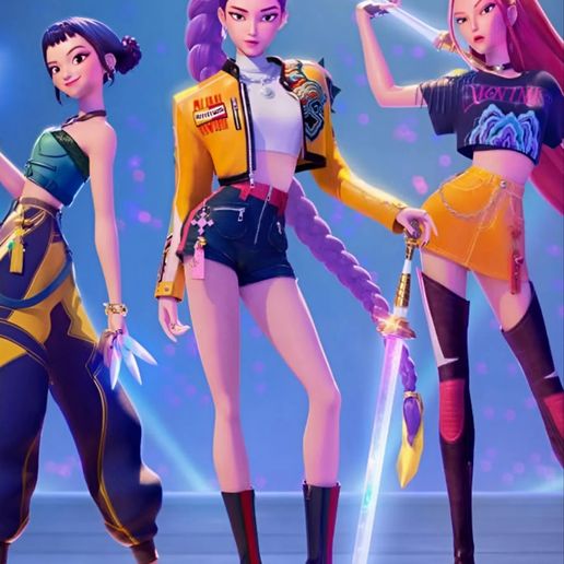 1119-8.mp4 ✨ K-Pop Demon Hunters Lithophane Globe (3-Image Edition) – 2 STL Files (Globe + Base)