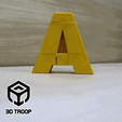 Letter-Robot-A-3DTROOP-GIF.gif Letter Robot A