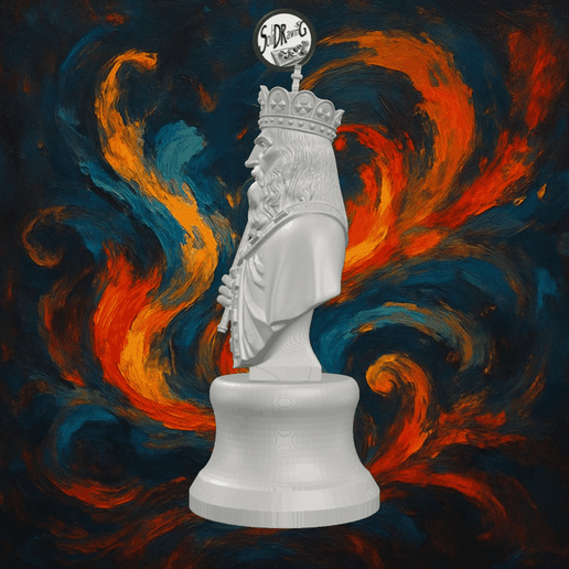 Charlemagne The Great Historical Bust – SoliDRawinGs SG3271