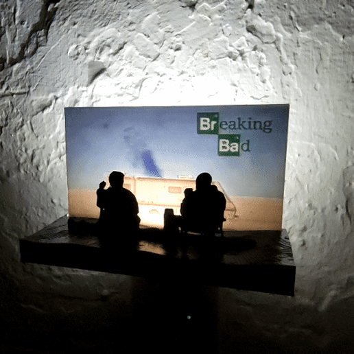 Breaking Bad Night Light 3D model
