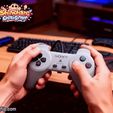 air2wk.gif Classic Game Controller 3D Model – Printable & Game Asset (STL / OBJ)