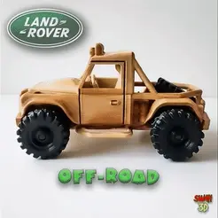 ezgif.com-optimize-19.gif Fichier STL Land Rover Defender・Objet imprimable en 3D à télécharger