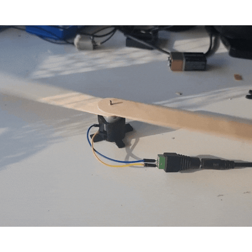 DC motor holder | Fly Repellant 3D model
