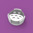 Totoro-Coaster-Set.gif Set de sous-verres Totoro