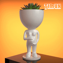 TIMUX_MY14.gif STL file ROBERTA PLANT - PREGNANT・3D printing design to download