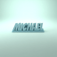Michael_Super.gif Michael 3D Nametag - 5 Fonts