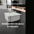 Drywall-Electrical-Smart-Home-Enclosure.gif Advanced Networking Electrical Box for 3D Printing | Smart Home Installation