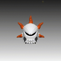 ZBrush-Movie-3.gif Файл STL Покемон - Ларвеста・Дизайн 3D принтера для загрузки