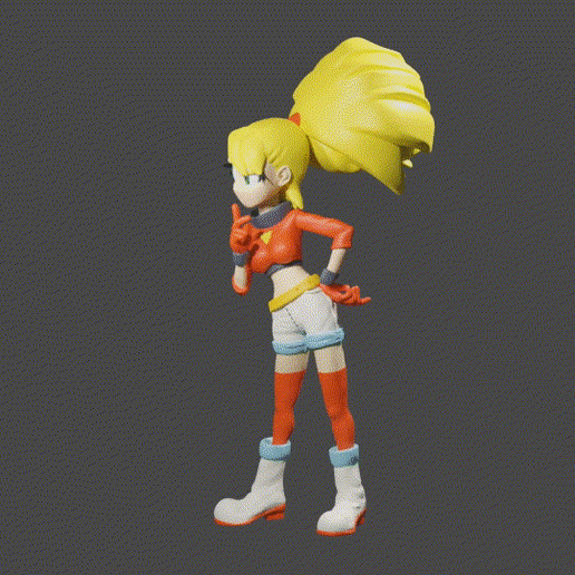 Stl File Roll From Megaman Legends 3 Project 3d Printer Model To Download Cults