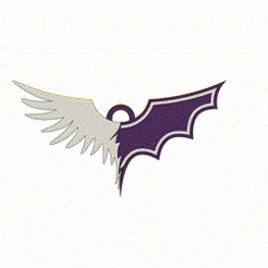 gif-llavero-duki-2.gif Archivo STL Llavero Duki Angel y diablo・Diseño imprimible en 3D para descargar