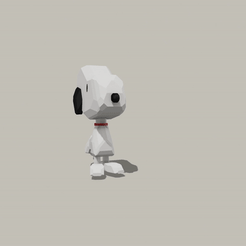 884A5199-75BC-4470-B759-A8C626A428BD.gif Free 3MF file Snoopy figurine :)・3D printer design to download