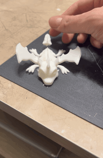 Cute flexi dragon