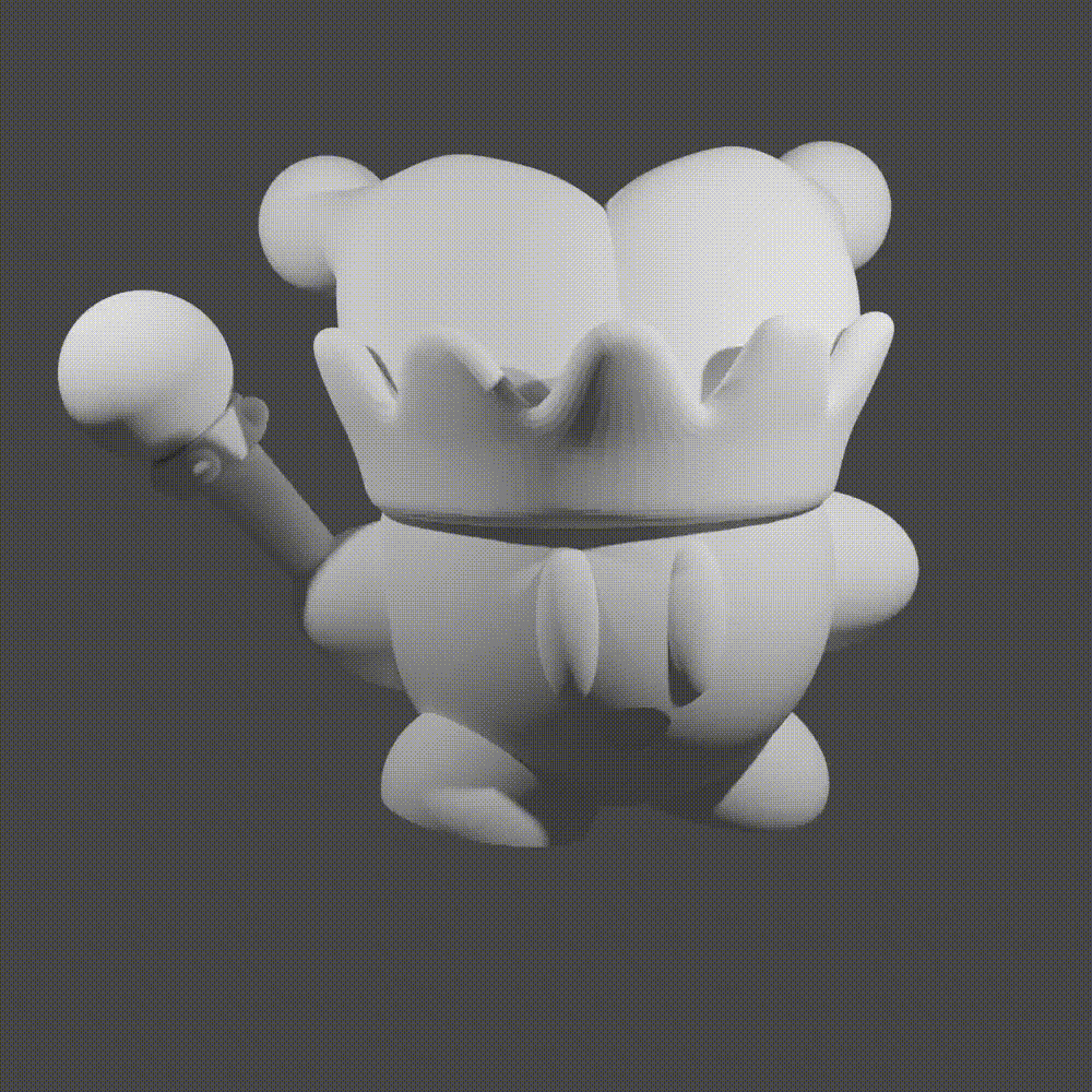 2.gif Fichier 3D gratuit Kirby・Modèle imprimable en 3D à télécharger, daneyther