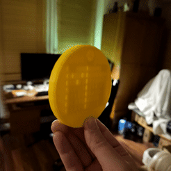 20230420_235933.gif STL file Mother's coaster・3D print design to download