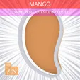 Mango~7in.gif Mango Cookie Cutter 7in / 17.8cm