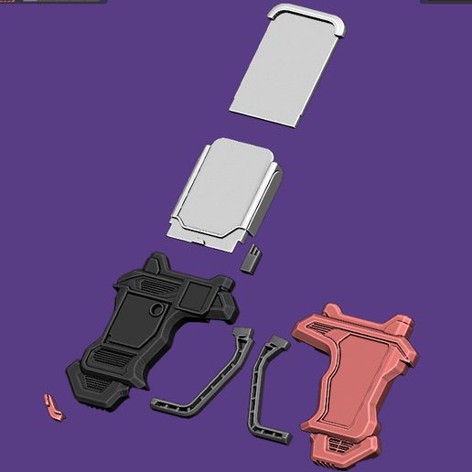👾 Henshin Gashat - Kamen Rider Ex Aid cosplay・ STL File for 3D printing ...