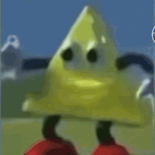 dancing-triangle.gif 🔺💃 Dancing Triangle Meme Keychain – Multi-Color Print-in-Place