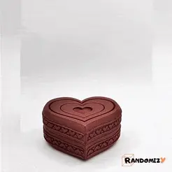 Heart-Shaped-Box.gif Free 3D file Heart Shaped Box・3D printing design to download