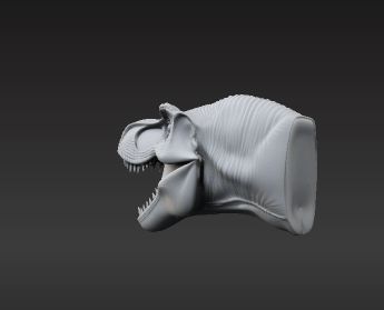 🦖 Realistic Tyrannosaurus Dinosaur Trophy - Easy-Print Wall Decor・ STL ...