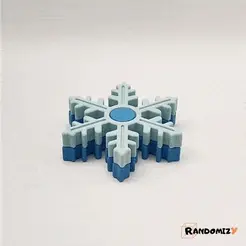 Snowflake-Fidget-Spinner-Classic-Decorated.gif Schneeflocke Fidget Spinner (klassisch dekoriert)