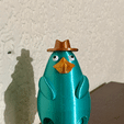 ornitorrinco-platypus-PERRY.gif Articulated platypus with hat
