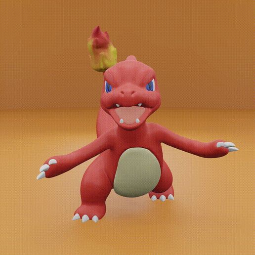 Charmeleon2.gif Pokemon No. 005 Charmeleon