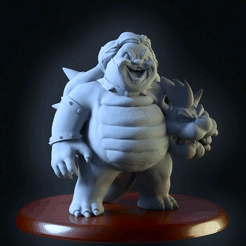 zzz.gif STL file Jack Black BOWSER・3D printing template to download