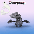 087.gif #087 Dewgong Pokemon Wiremon Figure