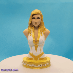 20201109_021455.gif Free STL file Starlight The Boys・Object to download and to 3D print