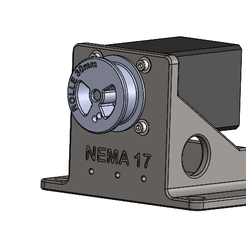 Motorrolle.gif Free STL file Stepper Stand Nema 17・3D printable object to download