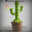 Cocky-Cactus.gif Cocky Cactus articulated toy- Fun Model -Original model