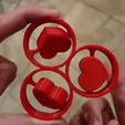 Triple-Heart-Spinner.gif Heart Spinners: Pencil Toppers, Keychains & More