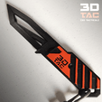 3DTAC_TBR.gif STL file 3DTAC / TBR1 Dummy Knife・3D printer design to download, 3DMXStudio
