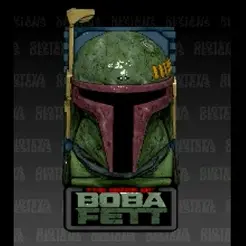 boba.gif Star Wars Book of Boba Fett Magnet