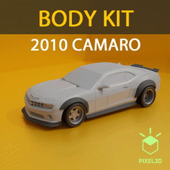 Untitled-2.gif Файл STL 2010 CAMARO BODY KIT - 06oct - 01・Модель 3D-принтера для загрузки, Pixel3D