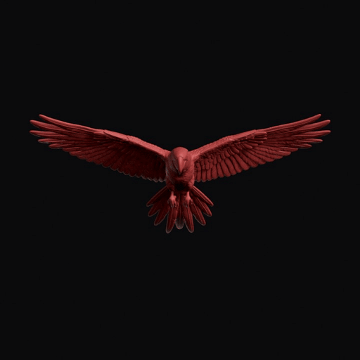 Flying Hyacinth Macaw