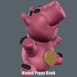 Hamm-Piggy-Bank.gif Archivo STL Hamm Piggy Bank (Easy print and Easy Assembly)・Objeto de impresión 3D para descargar