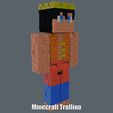 Minecraft-Trollino.gif Minecraft Trollino (Easy print and Easy Assembly)