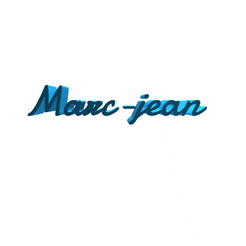 Marc-jean.gif Archivo STL Marc-jean・Objeto imprimible en 3D para descargar