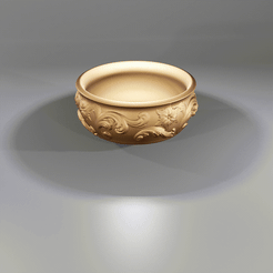 0001-0090-1.gif STL file SUCCULENT PLANTER・3D print model to download